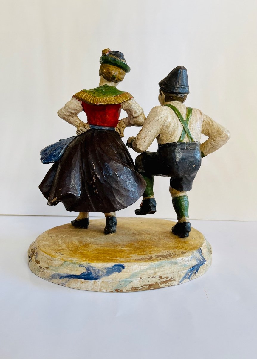 Couple Of Tyrolean Dancers - Popular Art-photo-3